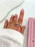 Anillo Chanky Perlas | Acero Q | Disp en Londres Cta