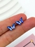 Aro Pasante Mariposa | Azul | Aceros Q | Disp en Londres Cta