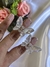 Par de mini Broches Mariposa | Blanco | Disp. En Londres Cta