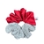 Scrunchie shine Dúo | T.M | Disp. en Londres Cta.