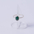 ANILLO PIEDRA OVAL VERDE-JOYERÍA DE AUTOR en internet