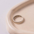 ALIANZA DE PLATA BOMBÉ LISA-JOYERÍA DE AUTOR. - Hela Joyas