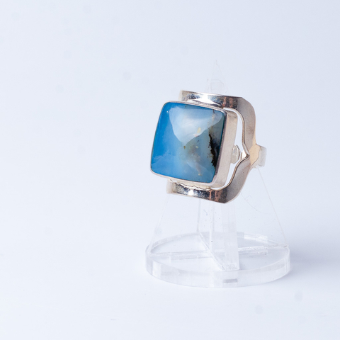 ANILLO CIELO-PLATA PERUANA - comprar online