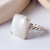 ANILLO PIEDRA CUARZO- JOYERÍA DE AUTOR. - comprar online