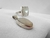 DIJE PIEDRA CUARZO-JOYERÍA DE AUTOR. - Hela Joyas