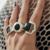Imagen de ANILLO ACRÍLICO CUADRADO-JOYERÍA DE AUTOR