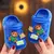 Sandália Babuche infantil com broches - Pequeno Bebê