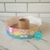Molde Rosca de Pascua papel x 20 cm - Huevo y Conejo x 20 cm CONVIDA