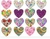 Lamina De Arroz Comestible Corazones Hippies x 16 5 Cm - comprar online