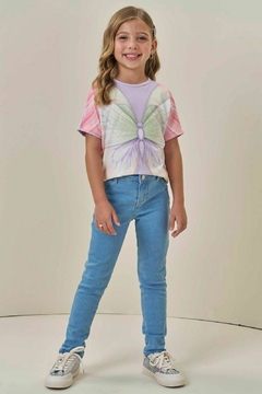 Calça Skinny em Jeans com Elastano