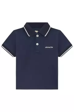 CAMISETA POLO EM PIQUET COM ELASTANO