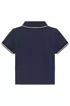 CAMISETA POLO EM PIQUET COM ELASTANO - comprar online