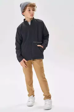 CONJUNTO DE JAQUETA REVERSÍVEL E CALÇA EM COTTON na internet