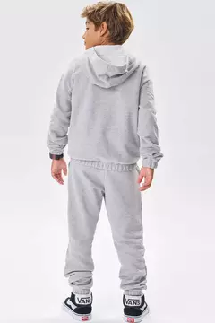 CONJUNTO DE JAQUETA E CALÇA JOGGER EM MOLETOM SEM PELUCIA - comprar online