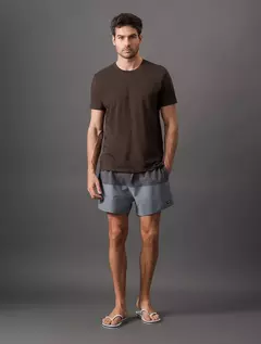 Camiseta Masculina Logo Costas Calvin Klein Swimwear na internet