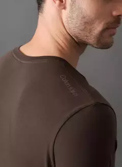 Camiseta Masculina Logo Costas Calvin Klein Swimwear - La Mors