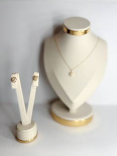 Conjunto coração detalhado