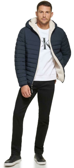 Jaqueta Ckj Matelassê Sherpa