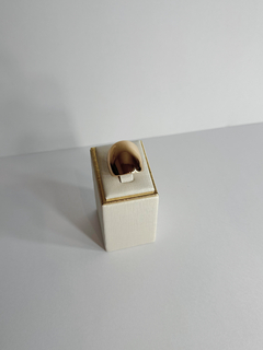 Anel Oval Liso