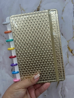 CADERNO INTELIGENTE MÉDIO 21X14,5 cm.