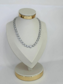 CHOKER CORAÇÃO CRAVEJADO