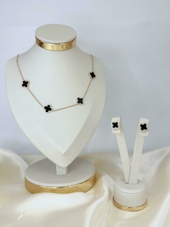 CONJUNTO TREVO PRETO GRANDE - comprar online