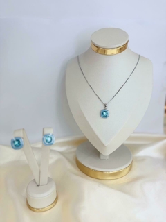 CONJUNTO AZUL QUADRADO - comprar online