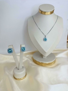 CONJUNTO AZUL QUADRADO