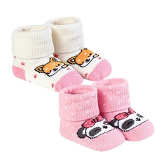 KIT COM 02 PARES DE MEIAS FUNSOCKS WINSTON