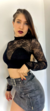 Top de encaje
