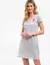 U.S POLO ASSN. vestido algodón gris