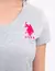 U.S POLO ASSN. vestido algodón gris en internet