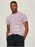 Tommy Hilfiger remera algodon rayas rosa - comprar online