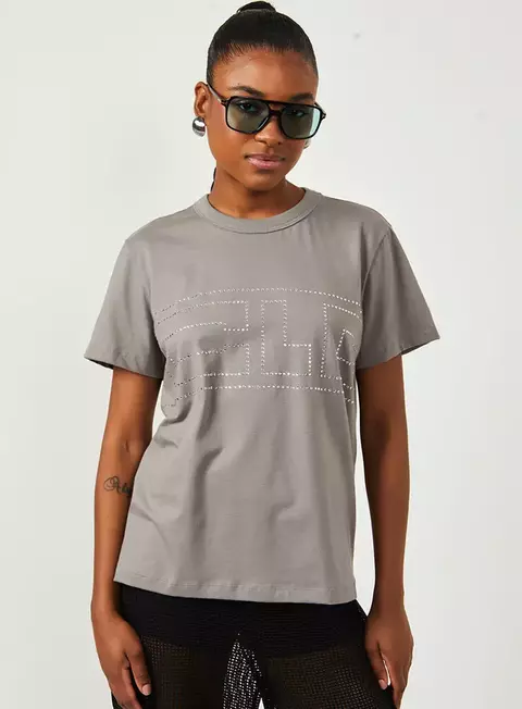 Camiseta com Aplicação - CLC - comprar online
