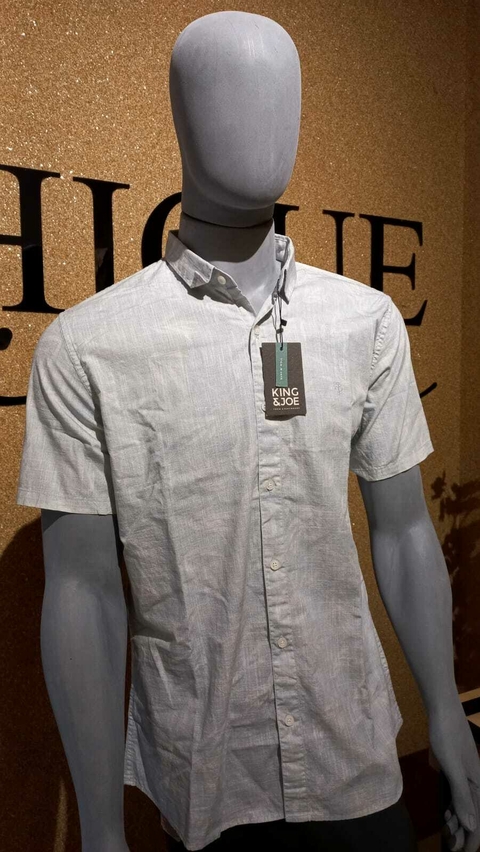 Camisa Folhagem Manga Curta - King & Joe