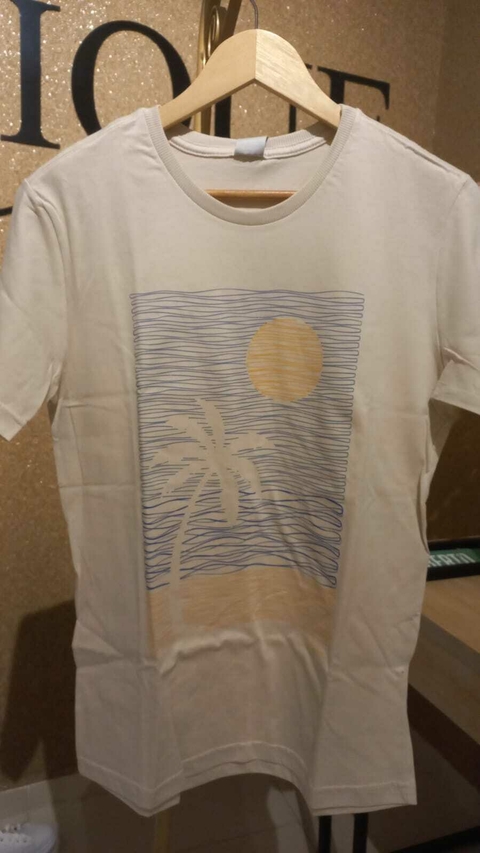 Camiseta estampada slim estampa praia - King & e Joe
