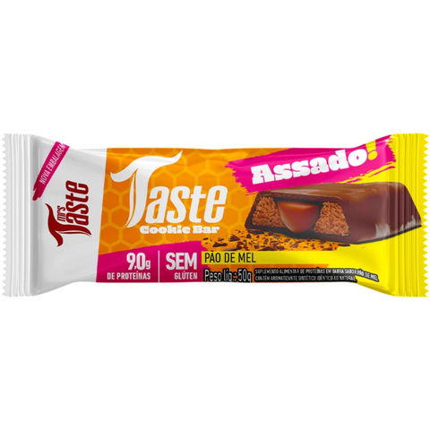 Barra de Proteína Cookie Bar Pão de Mel 50g Mrs Taste