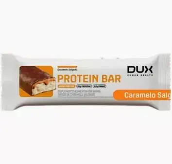 Barra de Poteina Protein Bar Caramelo Salgado 60g Dux Nutrition