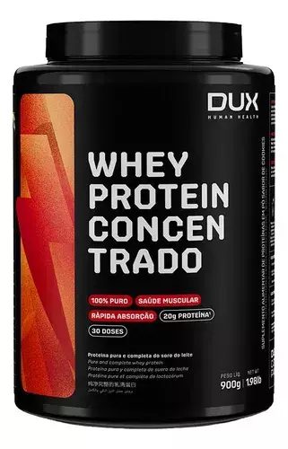 Whey Protein Concentrado Cappuccino 900g Dux Nutrition