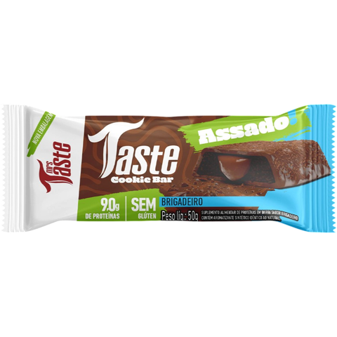 Barra de Proteína Cookie Bar Brigadeiro 50g Mrs Taste
