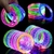 Pulsera acrilica led x12