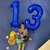 Globos de numero blister 32” del 0 al 9
