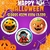 Globos 45cm hallowen x10 surtidos