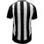 Camiseta de futebol do Atlético Mineiro, modelo I, 2025/26, vista traseira com listras pretas e brancas.