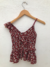 Blusa Casual Gaza Ladrillo