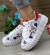 Zapatos Deportivos Plataformas Blanco con Rojo y Azul