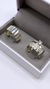 Aliança de prata 950-diamont- 8 mm - comprar online