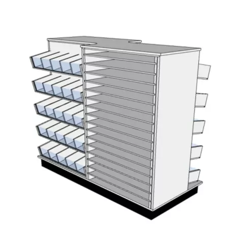 GÔNDOLA EM “S” PARA EVA E MIUDEZAS REF: EVA03