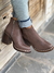 BOTAS PEKIN CHOCOLATE - Marcela Kristal Calzados