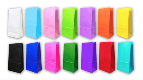Bolsas Cotillón Papel x50u - comprar online